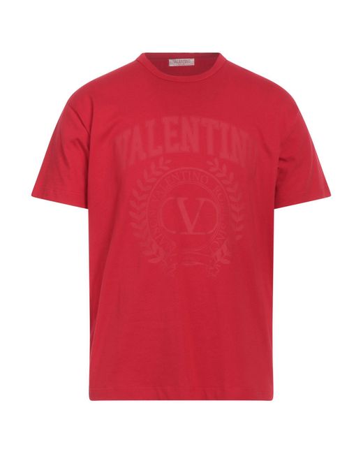 T-shirt Valentino Garavani pour homme en coloris Red
