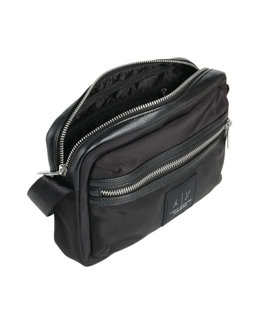 ARMANI EXCHANGE Black Cross-Body Bag for men