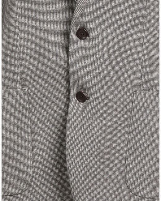 Circolo 1901 Gray Blazer Cotton, Elastane for men