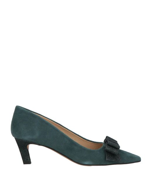 LAGÛM Green Pumps Leather