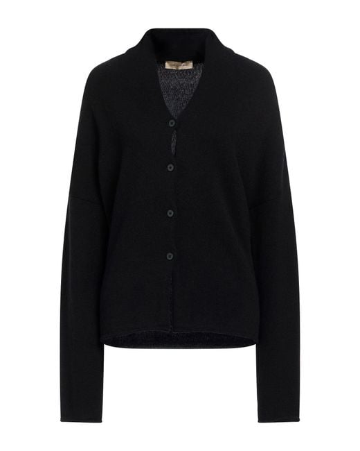 Gentry Portofino Black Cardigan Cashmere