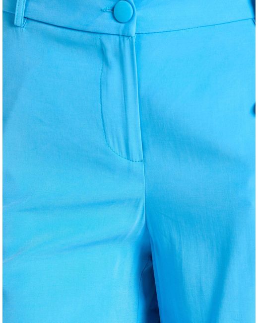 Jijil Blue Pants Viscose, Polyester