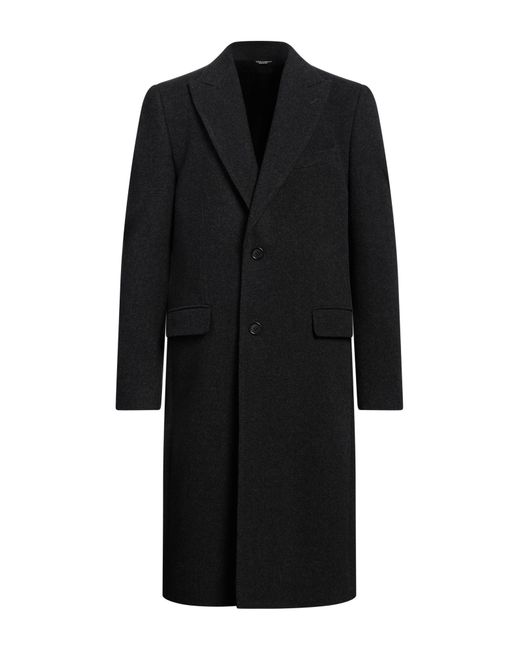 Cappotto di Dolce & Gabbana in Black da Uomo
