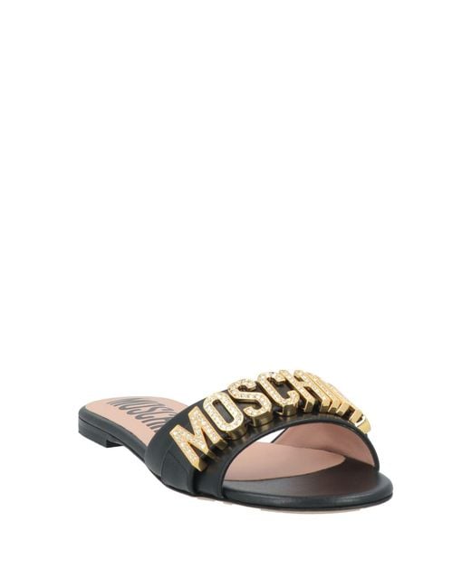Moschino White Sandals