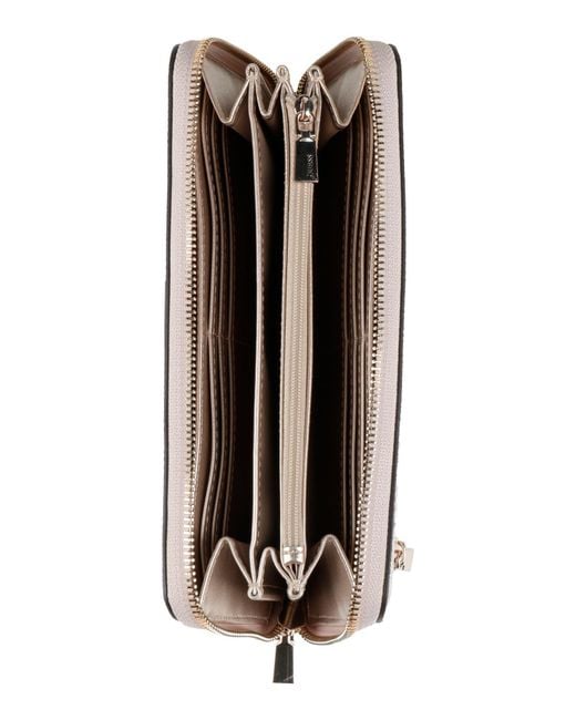 Guess White Wallet Polyurethane