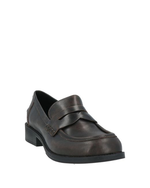 Ash Black Loafers Leather