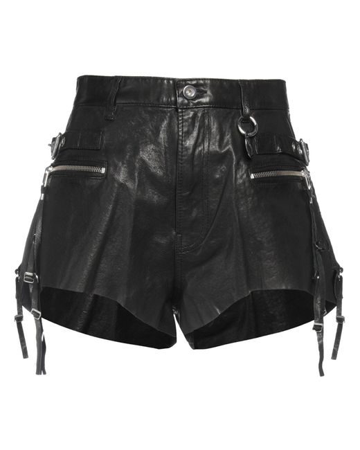 DIESEL Black Shorts & Bermuda Shorts