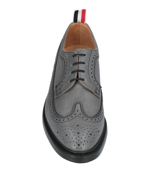 Thom Browne Gray Lace-up Shoes for men