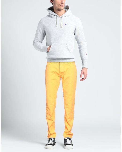 Just Cavalli Yellow Jeans for men