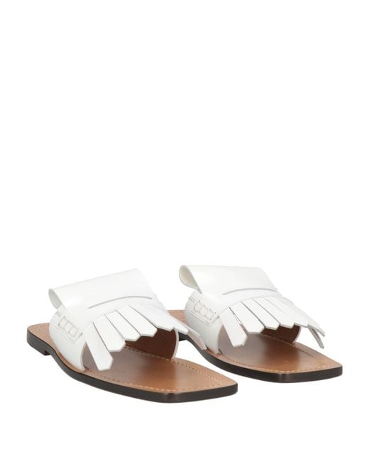 Marni White Sandals