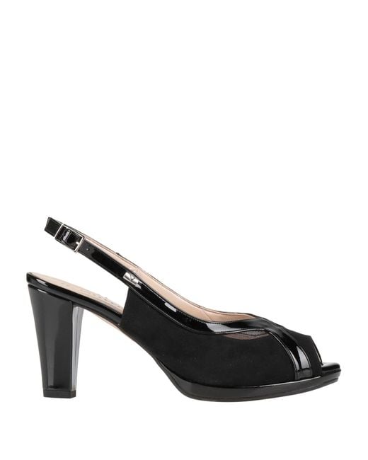 Valleverde Black Sandals