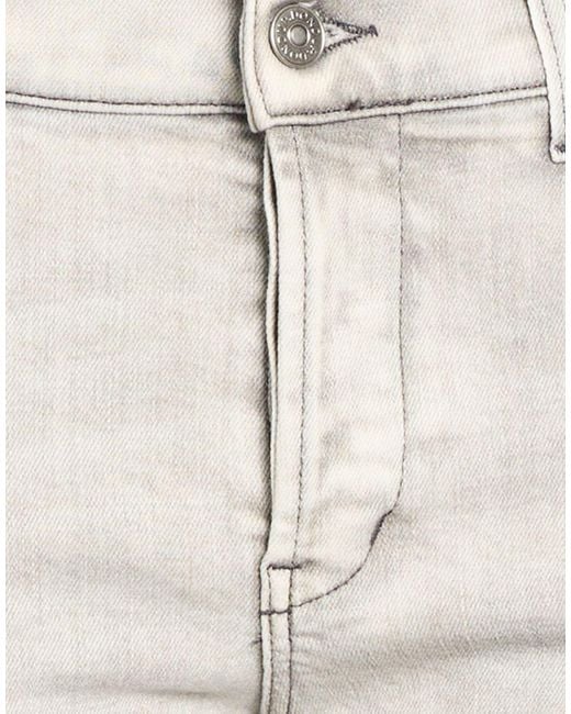 Dondup White Light Jeans Cotton, Elastane