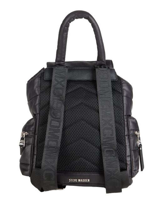 Steve Madden Black Rucksack