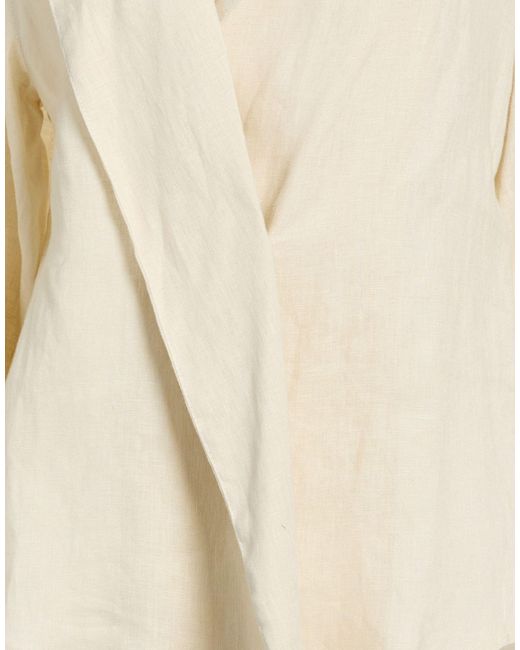 Twinset Natural Jacket Linen