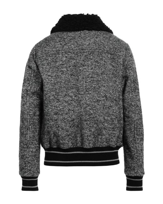 Dolce & Gabbana Black Coat for men