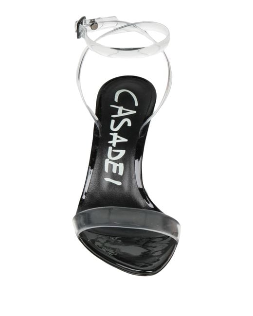 Casadei White Sandals Plastic