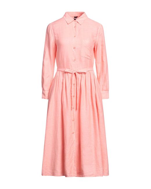 Aspesi Pink Midi-Kleid