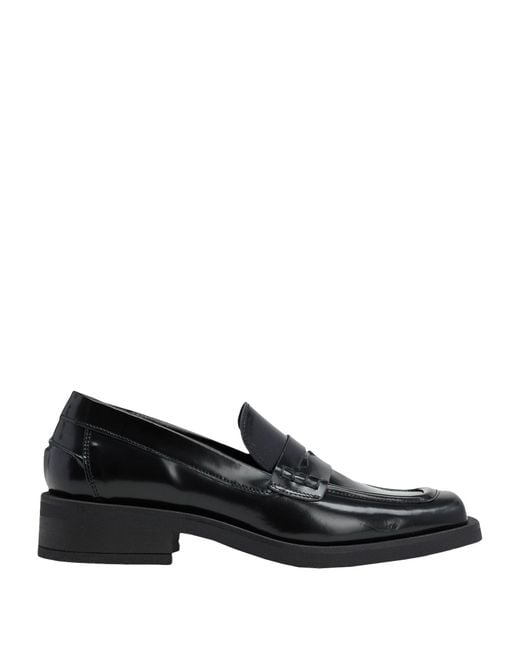 8 by YOOX Black Loafers