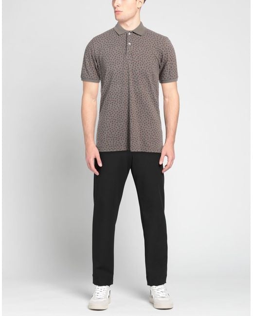 Heritage Gray Polo Shirt for men