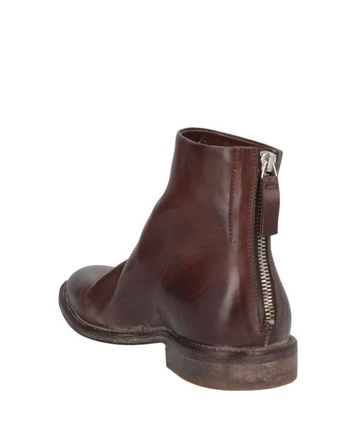 Botines de caña alta Moma de hombre de color Brown