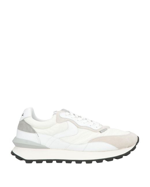 Voile Blanche White Qwark Hype Sneakers Leather, Nylon for men