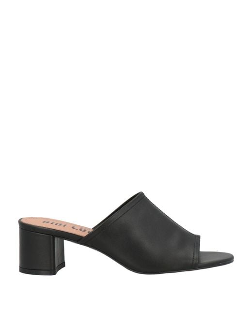 Bibi Lou Black Sandals
