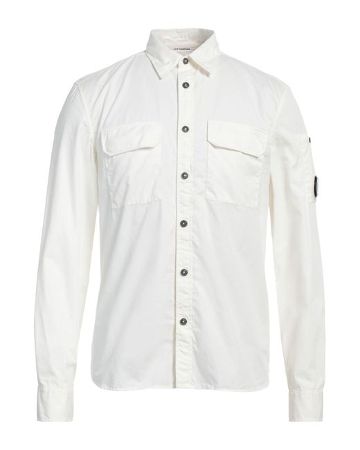 Camicia di C P Company in White da Uomo