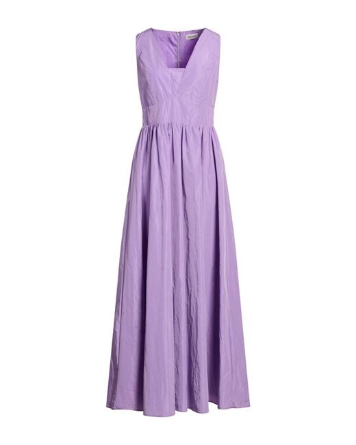 Rebel Queen Purple Lilac Maxi Dress Polyester