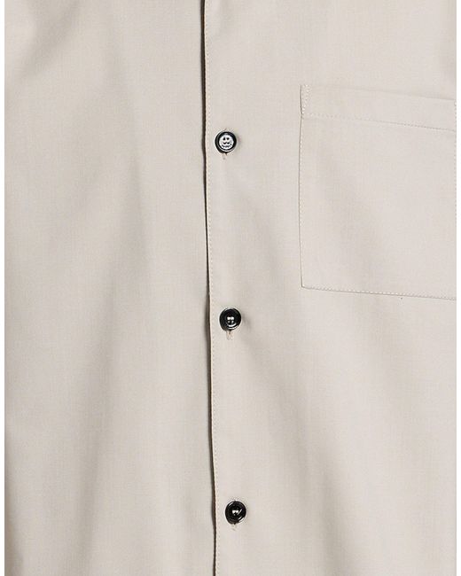BE ABLE Natural Shirt Wool, Polyester, Elastane for men