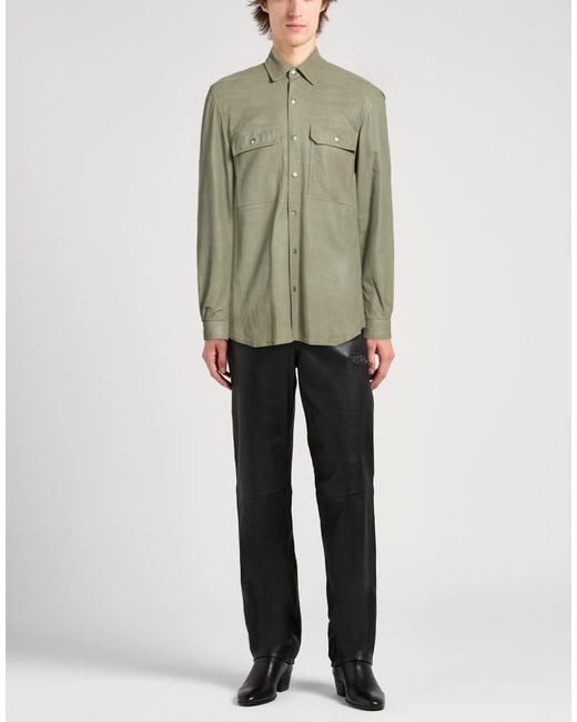 Rick Owens Green Shirt for men