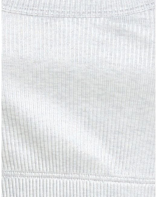 Brunello Cucinelli White Light Top Cotton, Elastane