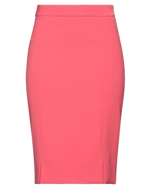 Boutique Moschino Pink Long Skirt
