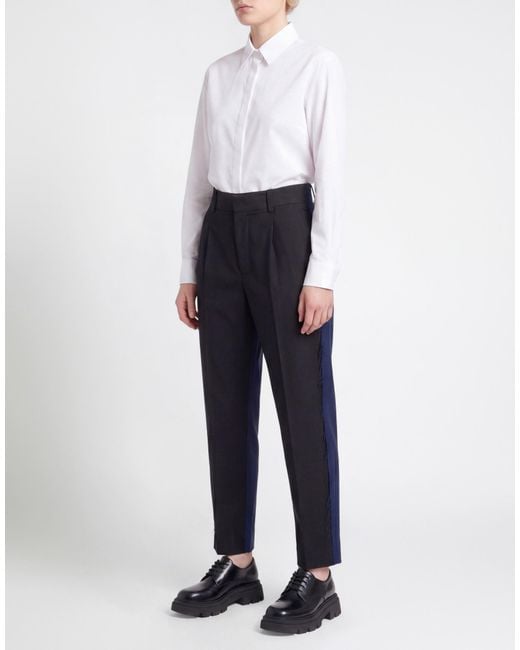 Marni Black Pants Virgin Wool