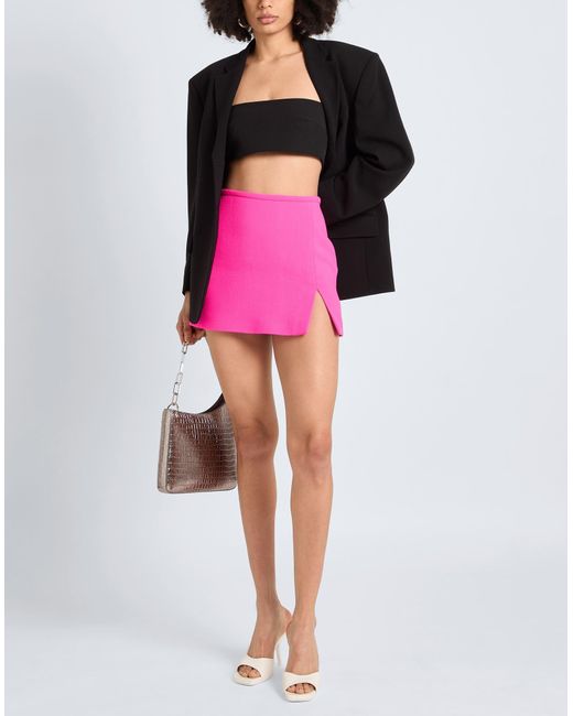 Mach & Mach Pink Mini Skirt