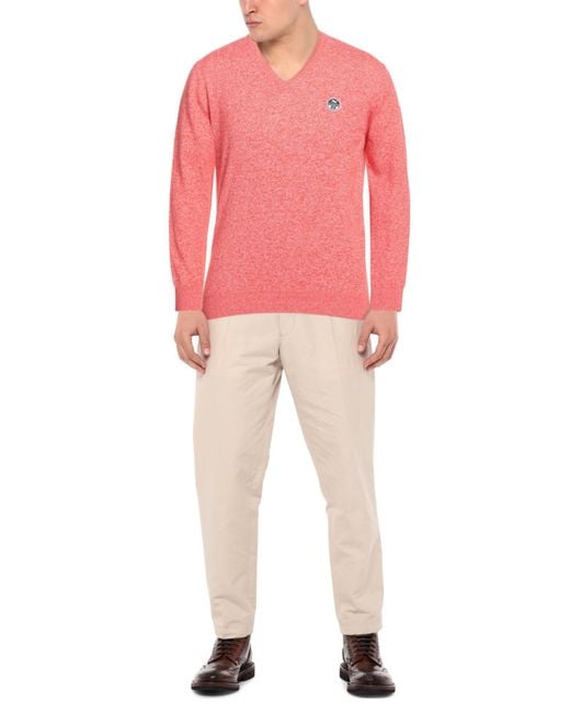 North Sails Pink Jumper for men