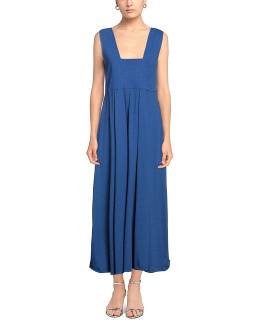 Berna Blue Long Dress