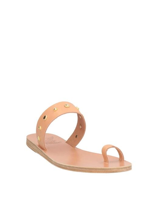 Ancient Greek Sandals Pink Thong Sandal