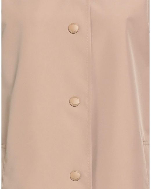 Burberry Natural Overcoat & Trench Coat Polyester