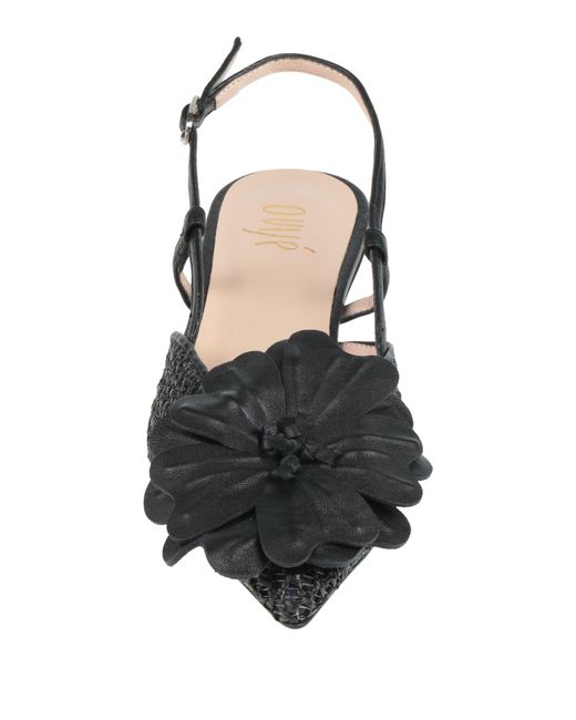 Ovyè Black Ballet Flats