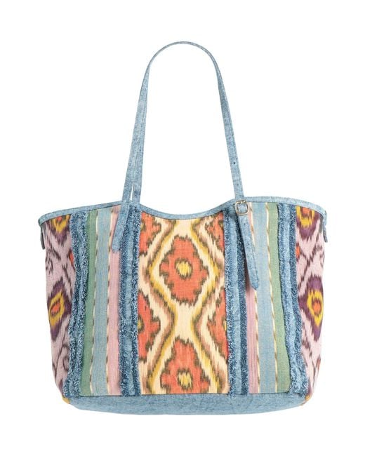 Claris Virot Blue Shoulder Bag