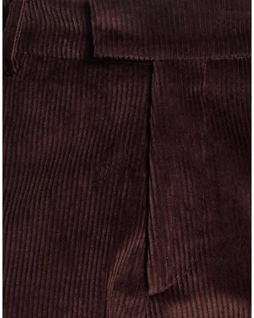 Berwich Purple Pants Cotton, Elastane