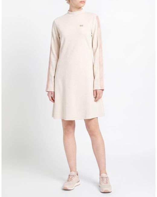 EA7 Natural Mini Dress