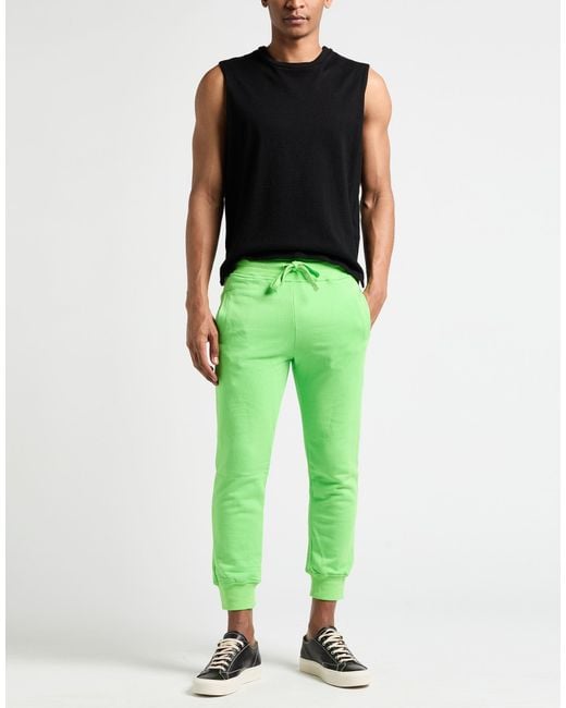 Dolce & Gabbana Green Lime Pants Cotton for men