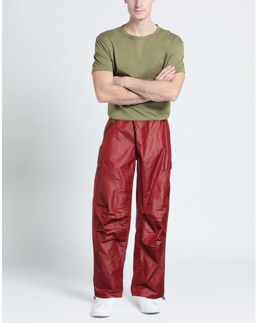 ANDERSSON BELL Red Pants for men