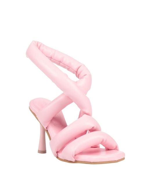 Yume Yume Pink Sandals Textile Fibers