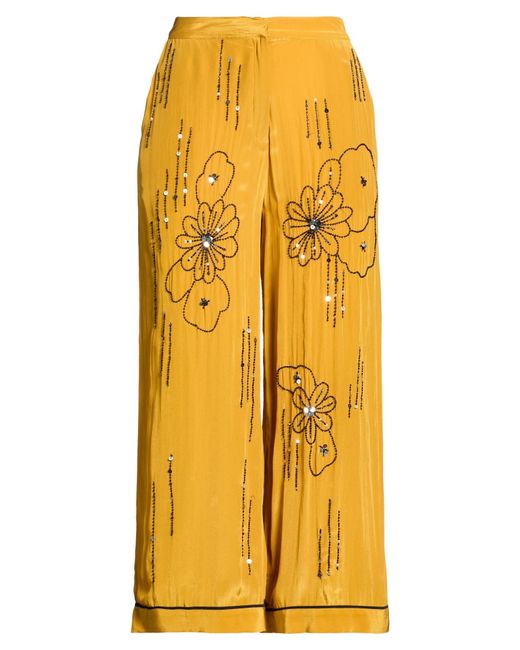 Dixie Yellow Pants Viscose