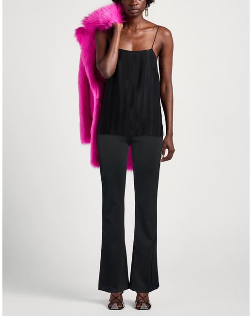 Alice + Olivia Blue Pants Nylon, Elastane