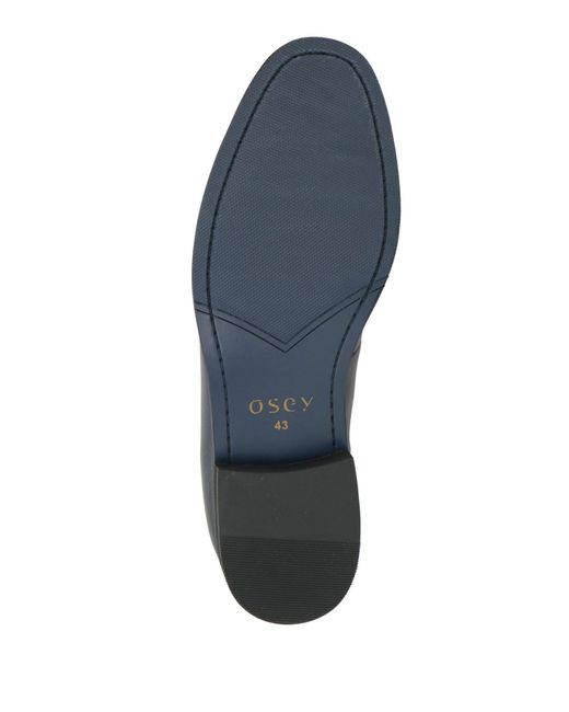 Osey Gray Loafers Leather for men