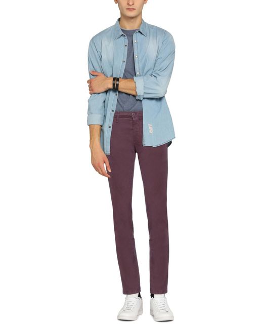 Liu Jo Purple Trouser for men
