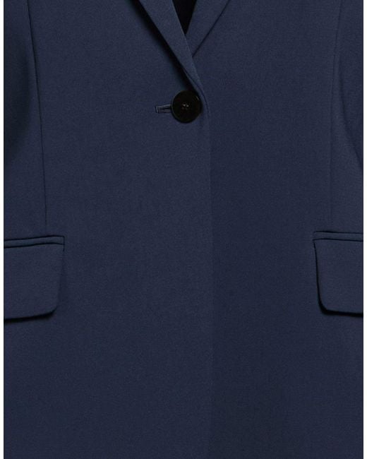Theory Blue Blazer Triacetate, Polyester
